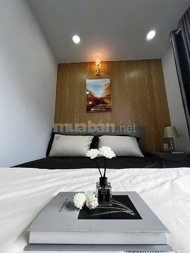 Nhà xây mới trệt lửng 3 lầu 1/ Đường số 19 F8 GV. Hẻm xe hơi