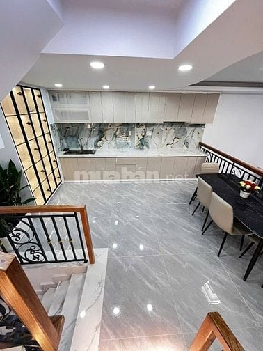 Nhà xây mới trệt lửng 3 lầu 1/ Đường số 19 F8 GV. Hẻm xe hơi