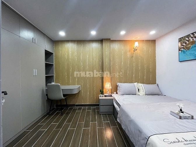 Nhà xây mới trệt lửng 3 lầu 1/ Đường số 19 F8 GV. Hẻm xe hơi