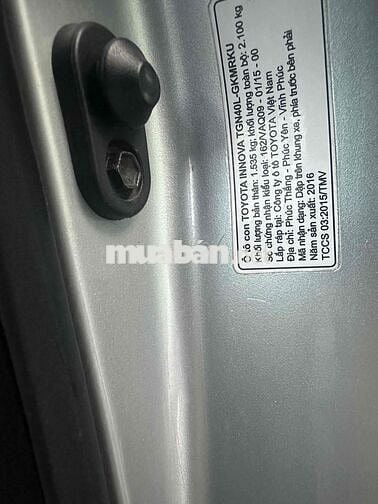 Toyota Innova 2016 - 79 km