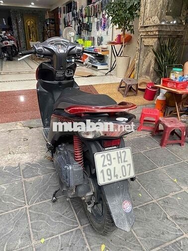 Honda Vision sx2020 đỏ đen Sport biển Hà Nội