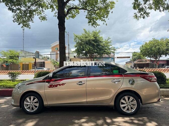 Toyota Vios 2017 1.5E MT - 80000 km