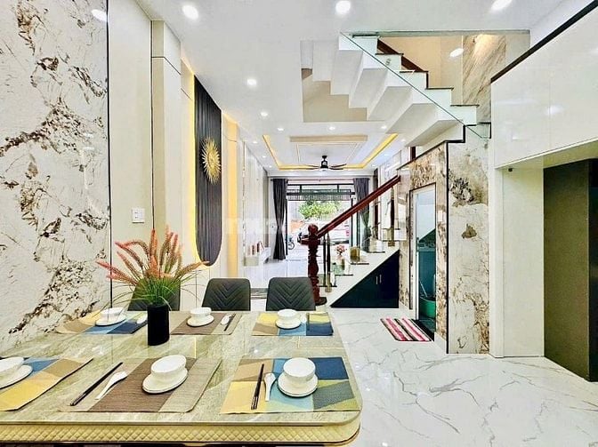 ⭐️Nhà 4 Lầu tuyệt đẹp Cao cấp hẻm xe hơi 5m Phạm Văn Chiêu, P14, Q.Gò 