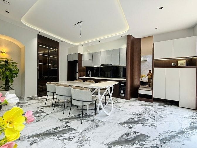 CHÍNH CHỦ BÁN NHÀ MỚI ĐẸP 417/QUANG TRUNG ĐÚC 3LẦU HẺM XE HƠI 5M 