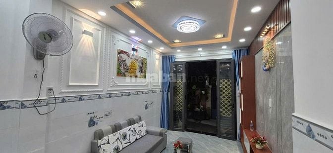Nhà mới tuyệt đẹp, Hẻm 28 Lương Văn Can, P15,Q8. 1Trệt,1lầu, 3,2m x 9m
