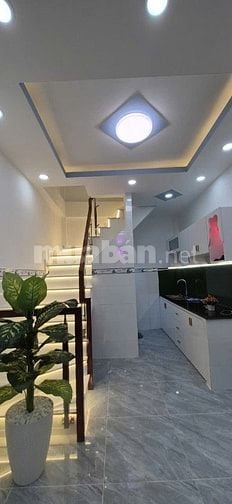 Nhà mới tuyệt đẹp, Hẻm 28 Lương Văn Can, P15,Q8. 1Trệt,1lầu, 3,2m x 9m
