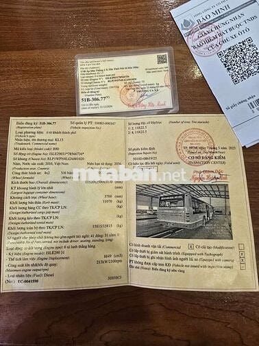 Quận 12 - cần bán 3 xe buýt