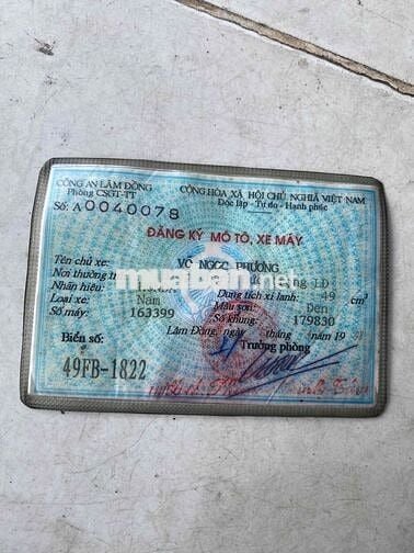 67 up cl máy 100 3 mảnh zin