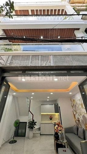 Cách mặt tiền Hưng Phú chỉ 10m P9Q8.nhà mới 2lầu.sân thượng