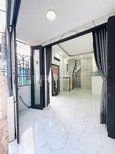 3,58tỷ hẻm xe hơi đậu cửa nhà 1 lầu 3,5 x 7 ( 2 pn ) sổ hồng riêng