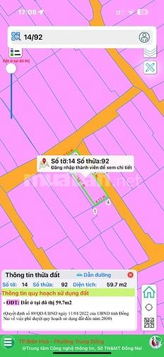 BÁN NHANH NHÀ GẦN TRƯỜNG NGÔ QUYỀN, Phường Trung Dũng, TP Biên Hoà