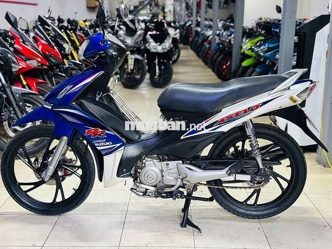 XE MÁY THỊNH PHÁT - AXELO 125 XANH TRẮNG 2015 CHẤT