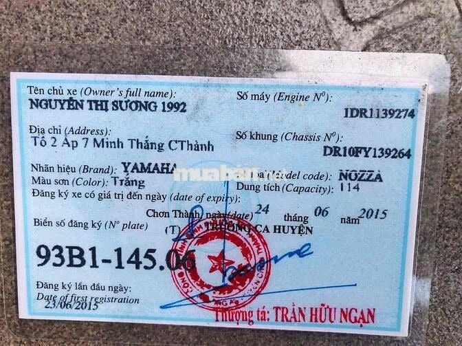 Tôi chính chủ cần bán gấp!đi đc 40 000km