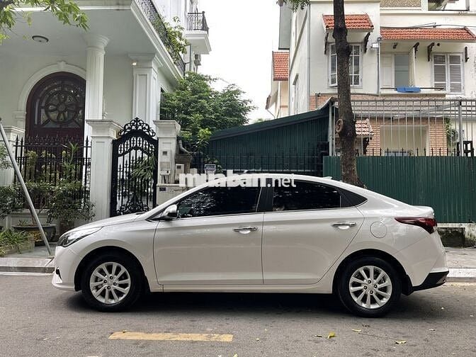 Hyundai Accent 1.4MT 2022 màu trắng bản đủ