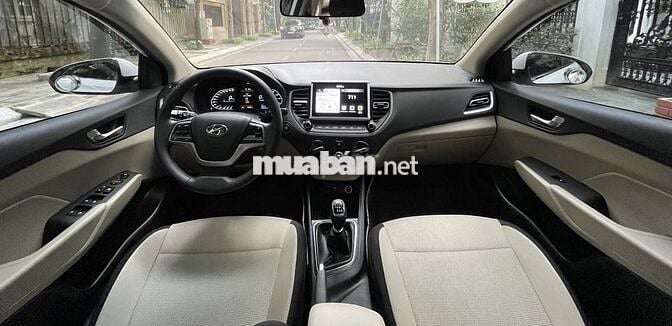 Hyundai Accent 1.4MT 2022 màu trắng bản đủ