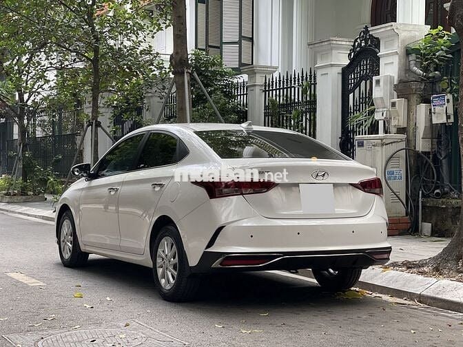 Hyundai Accent 1.4MT 2022 màu trắng bản đủ