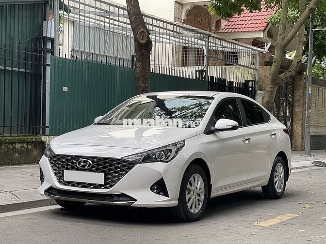 Hyundai Accent 1.4MT 2022 màu trắng bản đủ