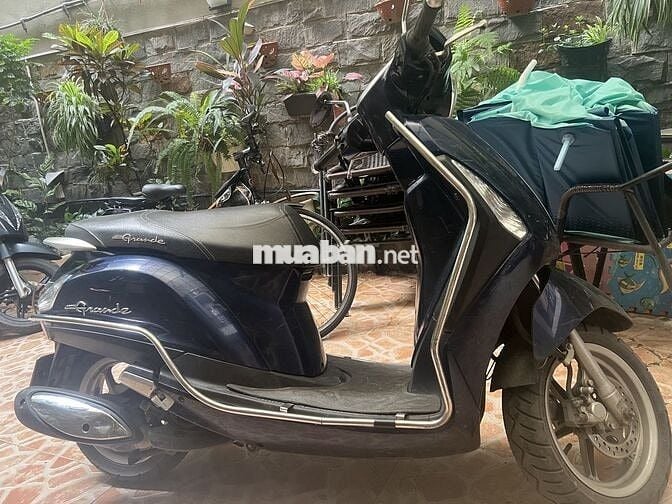 Xe Yamaha Grande 2015 xanh lam chính chủ Hà Nội