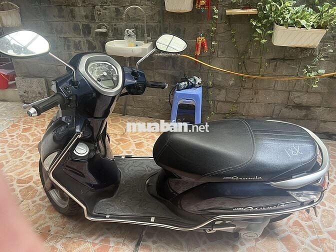Xe Yamaha Grande 2015 xanh lam chính chủ Hà Nội