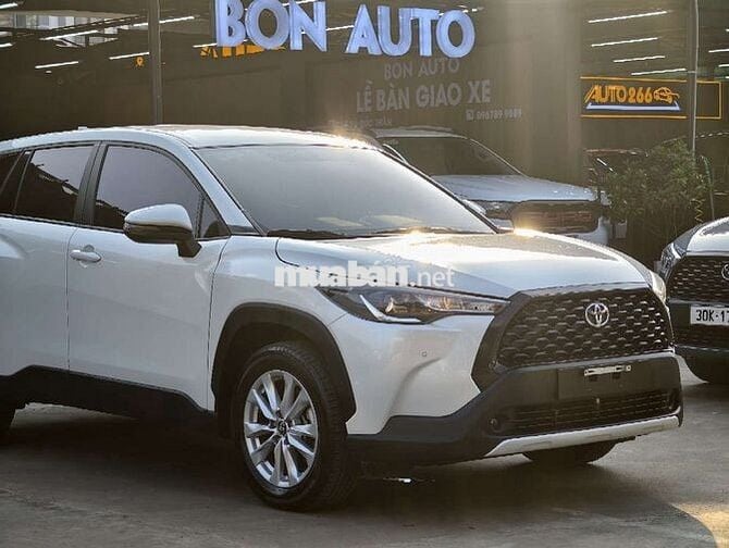 TOYOTA COROLLA CROSS 2021 BẢN G MÀU TRẮNG