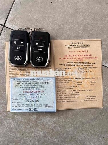 TOYOTA CAMRY G 2007 BSTP CỰC ZIN 1CHỦ TỪ ĐẦU
