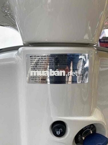 Vespa print ABS đời 2020