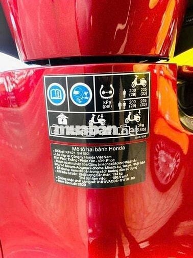 Sh 150 đời 2020 ABS