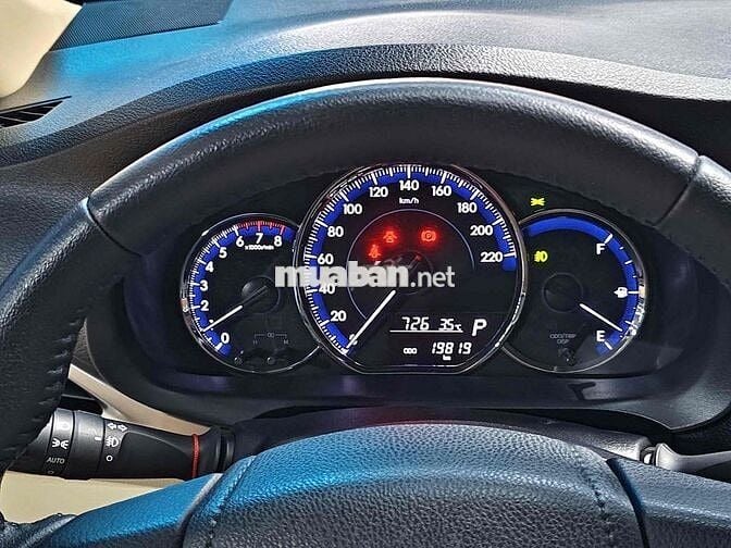 Toyota Vios 2019 1.5G - 19000 km
