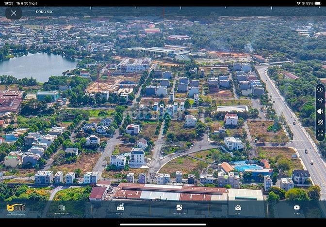  cần tiền bán 5 lô biệt thự đẹp khu ĐTM Bình Nguyên, ngay làng ĐHQG