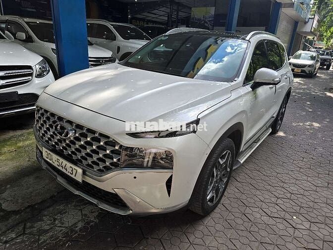 Hyundai Santafe 2.5 Cao Cấp màu trắng