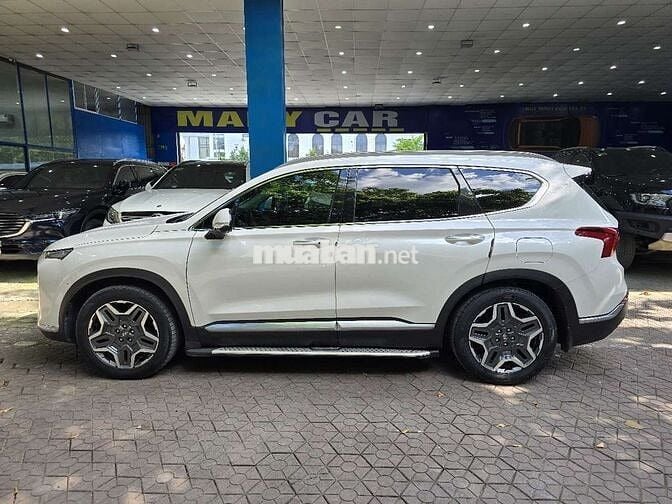 Hyundai Santafe 2.5 Cao Cấp màu trắng