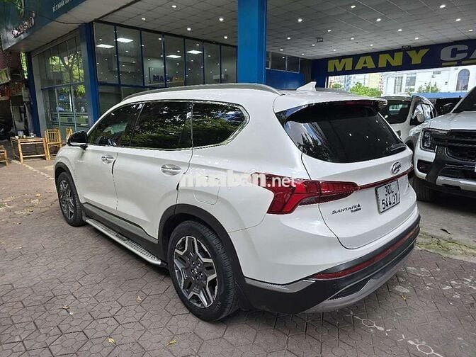 Hyundai Santafe 2.5 Cao Cấp màu trắng