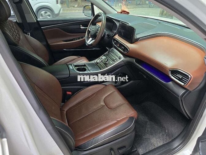 Hyundai Santafe 2.5 Cao Cấp màu trắng