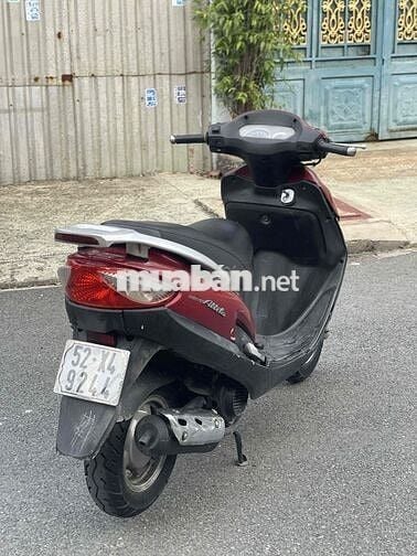 🌈Xe SYM ATILA  2007 125c  màu đỏ  đen chạy nhẹ