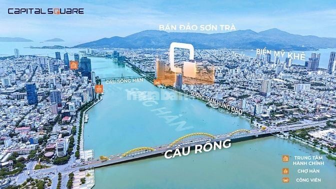 Bán Căn Hộ View Sông Hàn Chỉ Từ 1,5 tỷ (30%) Sỡ Hữu Ngay