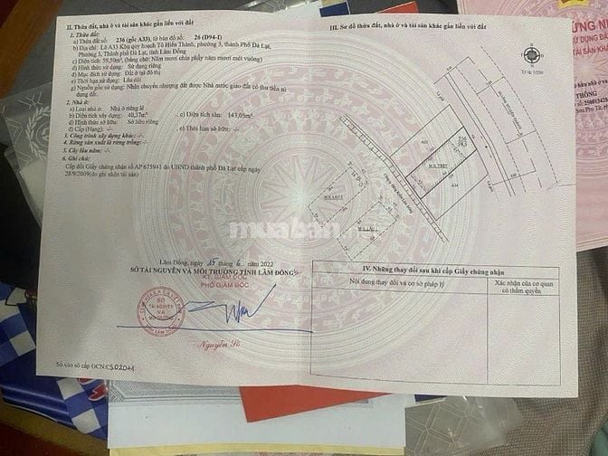 Chủ kẹt cần bán gấp Nhà Mặt Tiền Tô Hiến Thành P3 ĐL