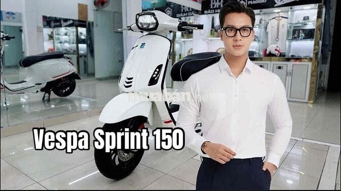 Vespa Sprint bản 150cc Úp Full 2020 Siêu đẹp
