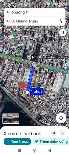 Bán nhà mặt tiền chợ Hạnh Thông Tây