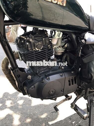 Suzuki Gn125cc - Date 1998 - Màu xanh Rêu, Đen