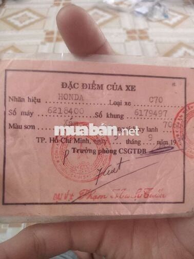 Cần bán xe cúp như hình máy em