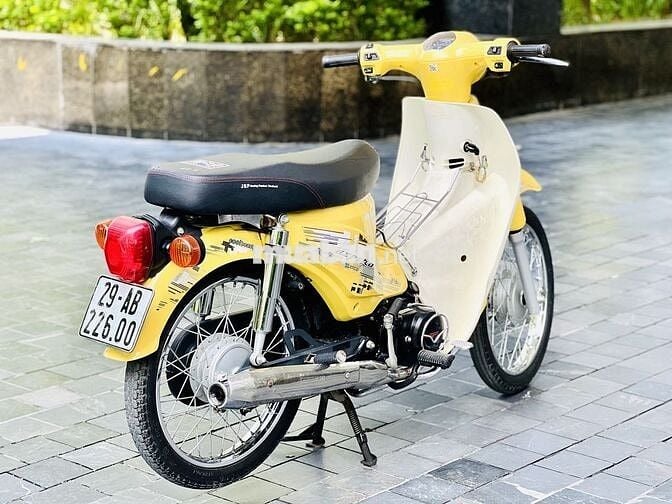 Cub 50cc BIỂN HÀ NỘI MÀU VÀNG ĐỜI MỚI ĐKY 223