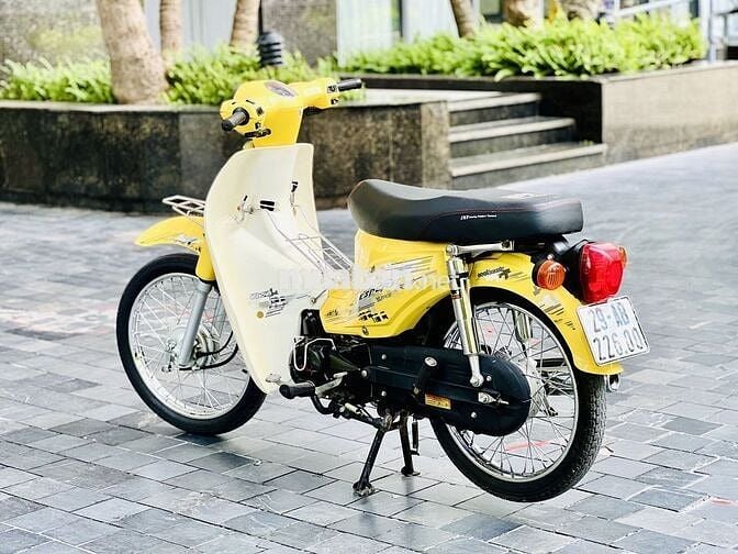 Cub 50cc BIỂN HÀ NỘI MÀU VÀNG ĐỜI MỚI ĐKY 223