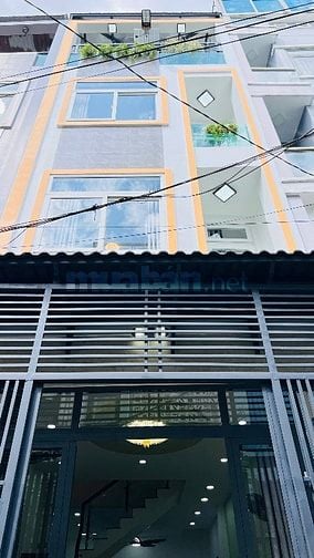 THÂN GỬI ACE MÔI GIỚI HH 1% 🌹 Nhà Gò Vấp 4 TẦNG Full Công năng Hẻm 1 