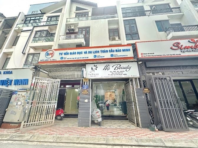 Cho thuê tầng 1 và tầng 2 nhà liền kề khu Flc Garden City, Đại Mỗ 