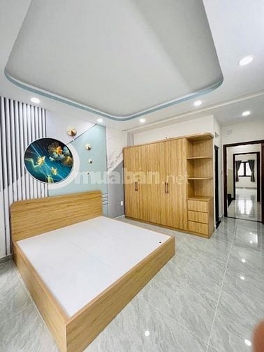 Bán nhà 4 tầng mới đẹp, 4x18, tặng hết nội thất, chỉ hơn 6 tỷ.