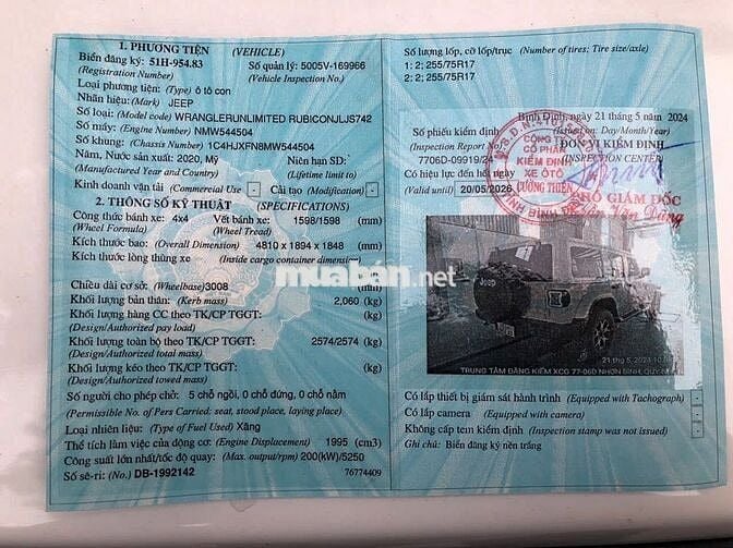 Cực đẹp giá tốt-Jeep Wrangle Rubicon Unlimited 2.0