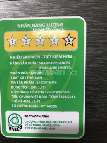 Dọn nhà nên cần pass tủ lạnh đang sử dụng 
