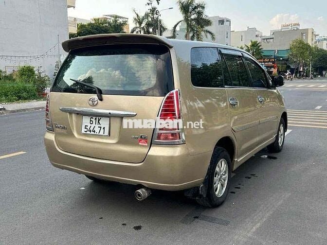 Toyota Innova 2008 - 123456 km xe đẹp sẵn dùng