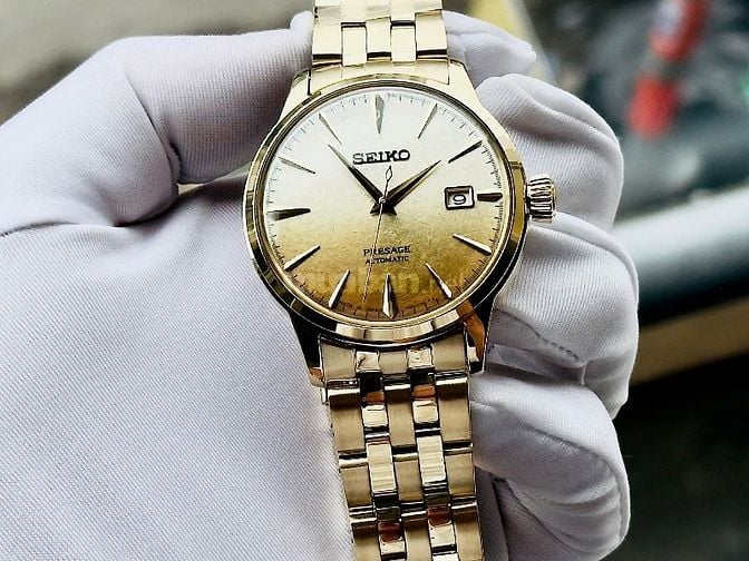 Seiko Presage Cocktail sz40.5 Gold 4R35 nội địa JP