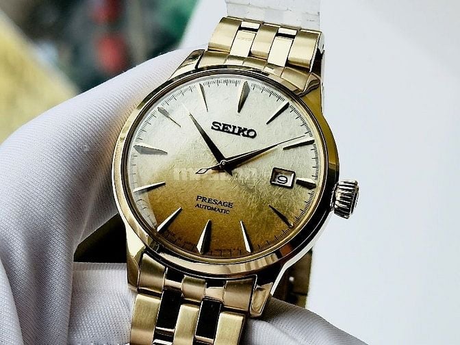 Seiko Presage Cocktail sz40.5 Gold 4R35 nội địa JP